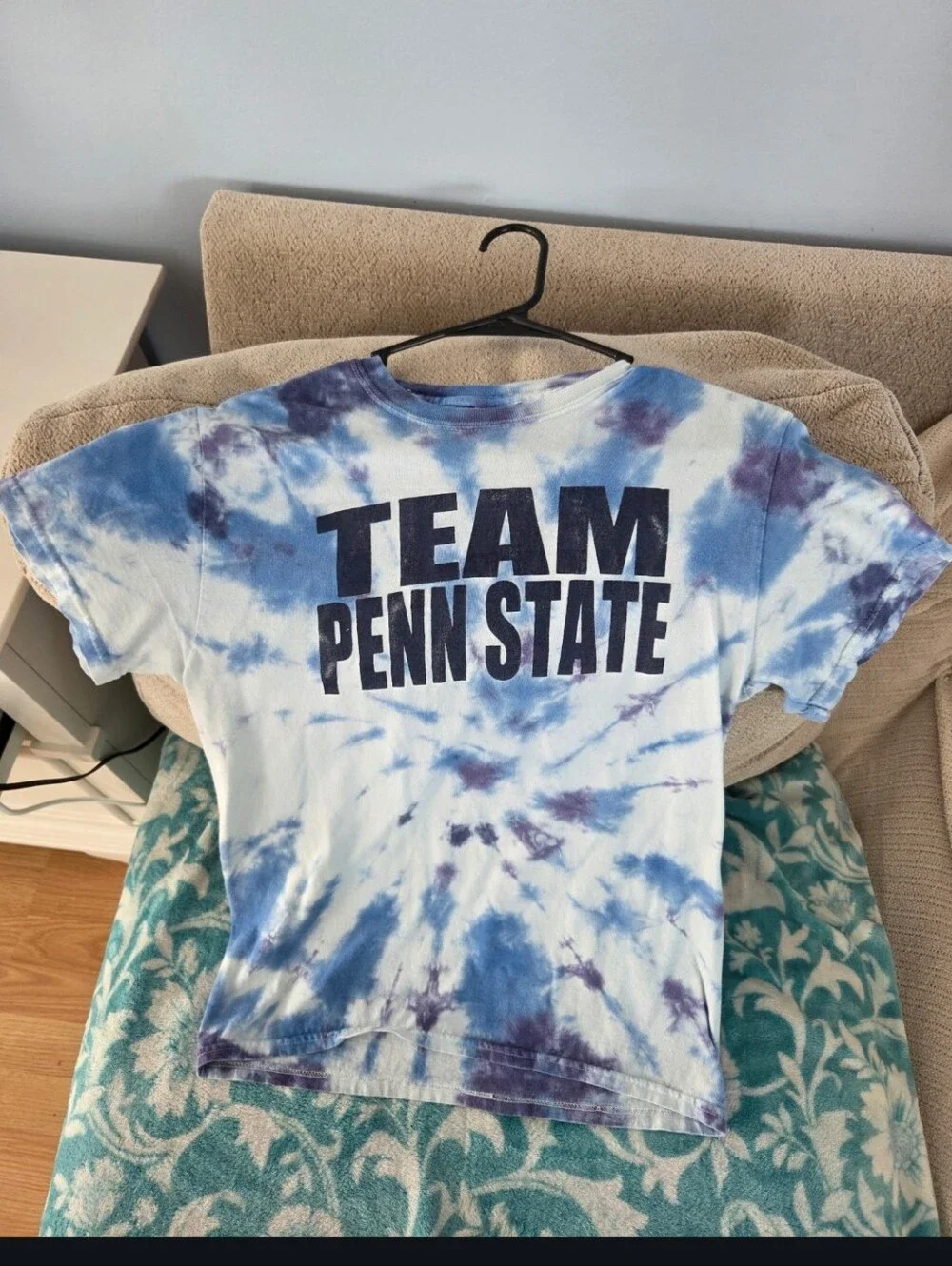 TEAM Penn State Blue Tie-Dye Tee